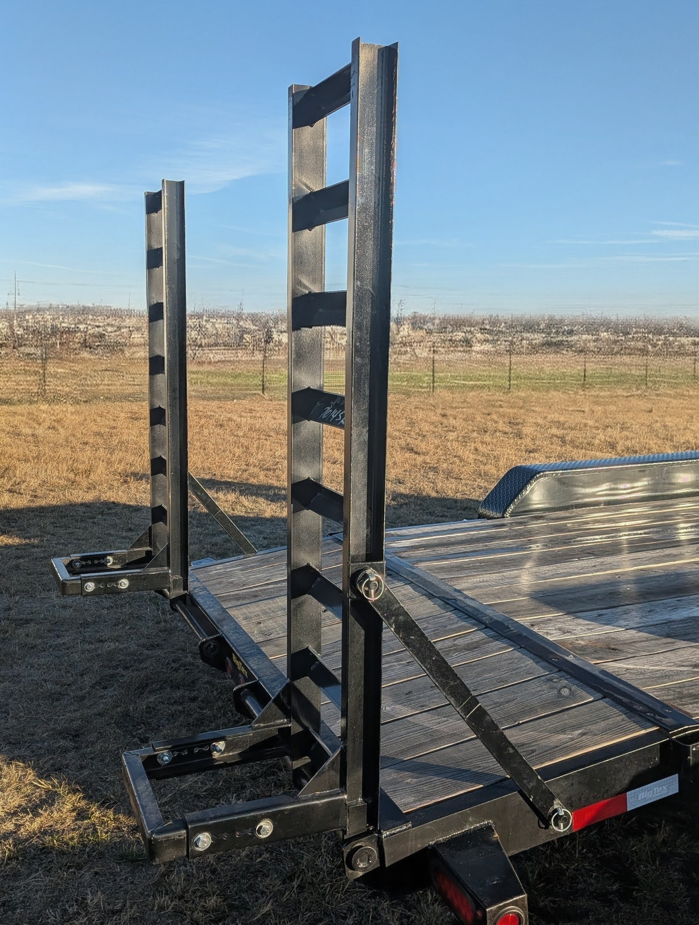 7 ft x 20 ft Car Hauler Trailer (Wood Deck) thumbnail 4