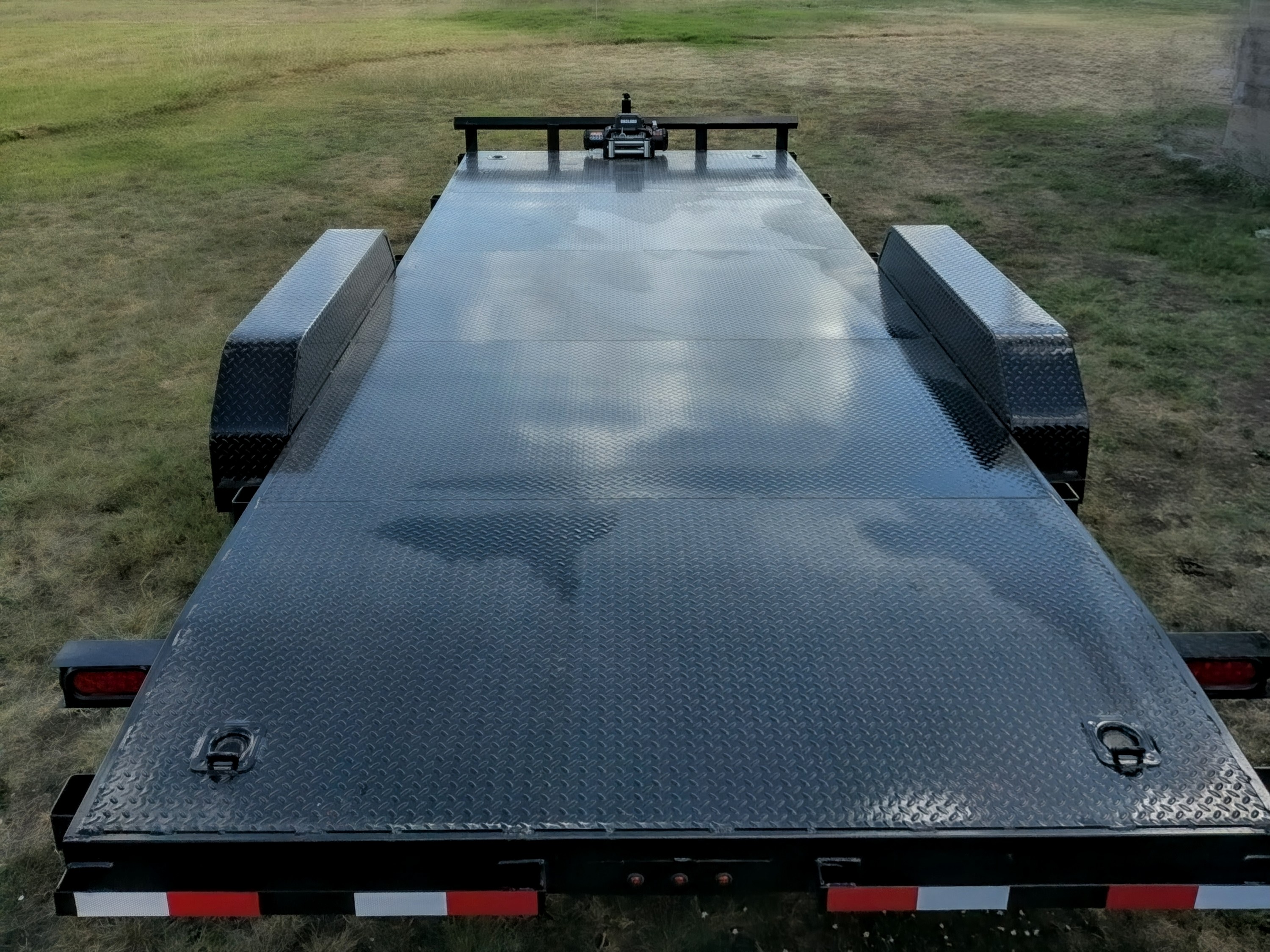 7 ft x 20 ft Car Hauler Trailer (Steel Deck) thumbnail 3